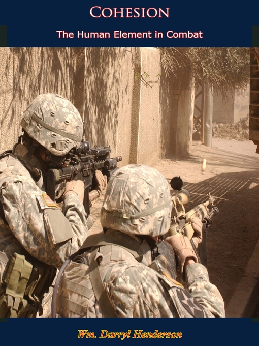 Title details for Cohesion by Wm. Darryl Henderson - Available